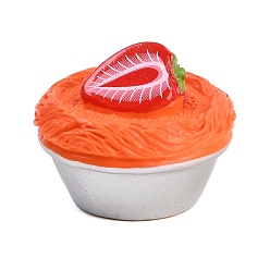 Коралловый Мини-модель из смолы, имитация торта, аксессуары для оформления микроландшафта, притворяясь опорными украшениями, коралл, 25x19.5 мм