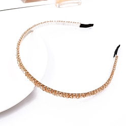 Свет Колорадо Топаз Резинки для волос со стразами, аксессуары для волос для женщин и девочек, свет Колорадо Топаз, 130 мм