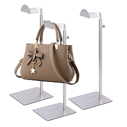 Stainless Steel Color Stainless Steel Support, for Bag Display Stands, Stainless Steel Color, 120x140x360~600mm