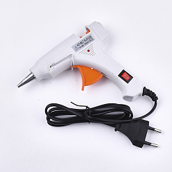 Белый Ювелирные инструменты , горячего расплава клея пушка, напряжение: 110-240 V, мощность: 20 Вт, белые, 109x127x22 мм, подходит для пластиковых палочек 8 мм