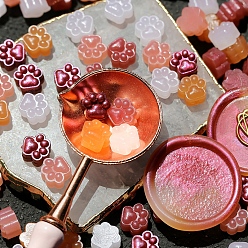 Темно-Красный 150 шт. Частицы сургуча, для ретро печать печать, отпечаток лапы, темно-красный, 10 мм