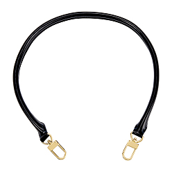 Черный Кожаные сумки, с металлическими застежками, золотые, замена ручки сумки, чёрные, 710x17 мм