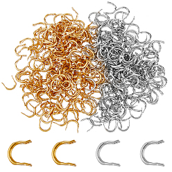 (52) Непрозрачная лаванда 600шт 2 цвета железные рыболовные снасти, рыболовные принадлежности, разноцветные, 6x6x1.5 мм, отверстие : 1 мм, 300 шт / цвет