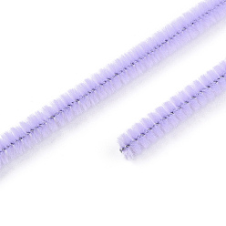 Lilac 11.8 inch Pipe Cleaners, DIY Chenille Stem Tinsel Garland Craft Wire, Lilac, 300x5mm