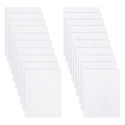 Белый Поделки из бумаги поделки из бумаги ручной работы пакеты материалов. с сеткой и неткаными материалами, белые, 25x19.5 см, 20 шт / комплект