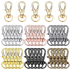 Couleur Mélangete Ensemble de fermoirs en alliage, accessoires matériels, couleur mixte, 3.2 cm, 35 pcs