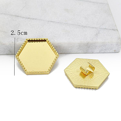 Золотой Пряжка для волос из сплава, укладка волос, для украшения волос своими руками хвостик, золотые, 25 мм