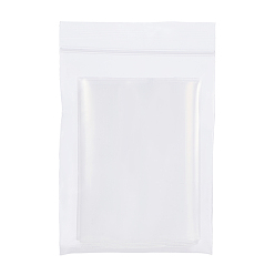 Прозрачный Почтовый замок сумки, закрывающиеся мешки с верхним уплотнением, прозрачные, 10.1x7 см, односторонняя толщина: 3.9 мил(0.1мм), 150 шт / комплект