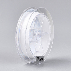 Белый 50 ярды angryfish fusionline pe microfused braided beading thread, круглые, белые, 0.13 мм, Предел прочности на растяжение: 4 фунт