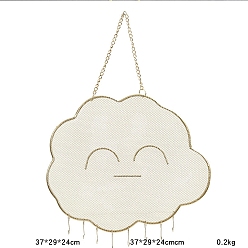 Golden Cluod Iron Display Racks, Golden, Cloud: 25x30cm