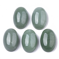 Green Aventurine Natural Green Aventurine Cabochons, Oval, 30x20x11mm