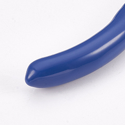 Stainless Steel Color 45# Carbon Steel Long Chain Nose Pliers, Hand Tools, Polishing, Royal Blue, Stainless Steel Color, 14x7.6x0.9cm