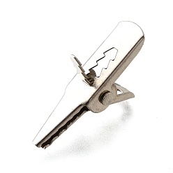 Платина Железные зажимы для искусственных цветов, платина, 30x8x21 мм, отверстие : 2.8 мм