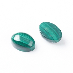 Малахит Природные кабошон малахита, овальные, 6x4x3 мм