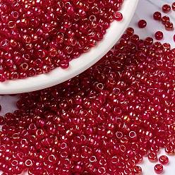 (RR3762) MIYUKI Round Rocailles Beads, Japanese Seed Beads, (RR3762), 8/0, 3mm, Hole: 1mm, about 422~455pcs/bottle, 10g/bottle