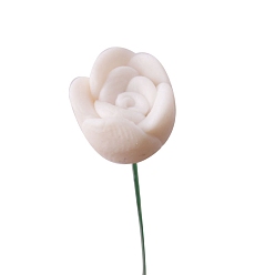 (7BDF) Прозрачный морозный бирюзовый Миниатюрные украшения из полимерной глины, аксессуары для домашнего кукольного домика с микро-ландшафтом, притворяясь опорными украшениями, призрачный белый, 70~100x10 мм