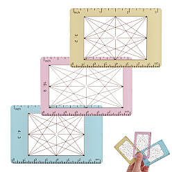 (52) Непрозрачная лаванда 1акриловый видоискатель, прямоугольные, разноцветные, 84x53x2 мм, 1 мешок / комплект