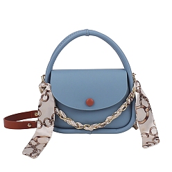 Васильковый Набор сумок через плечо своими руками, включая материалы сумки из искусственной кожи, васильковый, 190x140x100 мм