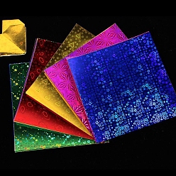 (52) Непрозрачная лаванда Бумага для оригами, складная бумага ручной работы, для детской школы поделки и декоративно-прикладного искусства, лазер, разноцветные, 100x100 мм