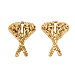 Настоящее золото 18K 304 Настройки горный хрусталь из нержавеющей стали кулон, самородки, без свинца и без кадмия, ионное покрытие (ip), реальный 18 k позолоченный, пригодный для стразов 0.8 мм, 19x14.5x3.5 мм, отверстие : 1.4 мм