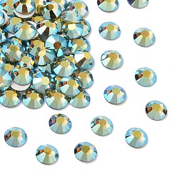 50230 200 Olivine AB Preciosa® maxima crystal без горячей фиксации плоские камни, чешский хрусталь, срыв твердой мозговой оболочки, круглый(438 11 615 шатон-роза), 50230 200 оливин ab, ss 12 (3~3.2 мм)