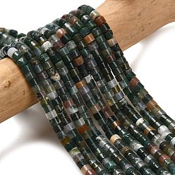 (RRHB277) Кристалл на подкладке из медово-бежевого цвета Природного индийского агата бисер нитей, диск, Heishi бусы, 3x2.5 мм, отверстие : 0.6 мм, около 148 шт / нитка, 15.31'' (38.9 см)