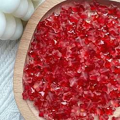 (123L) Белый крем непрозрачный блеск 30шт матовые стеклянные бусины, звезда, огнеупорный кирпич, 8 мм