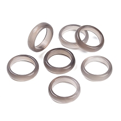 чертополох Кольца из натурального агата, окрашенного и нагретого, для женщин, чертополох, 5.5 мм, внутренний диаметр: 17~17.5 мм