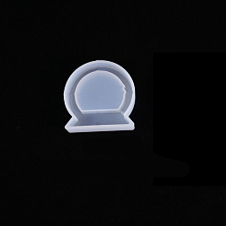 Круглые Силиконовые формы для зыбучих песков своими руками, формы для литья смолы, формы для встряхивания, круглые, 61x60x13 мм