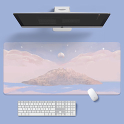 Mountain Rubber with Cloth Mouse Pad, Rectangle, Mountain, 800x300x3mm