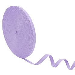Лиловый Хлопковые ленты, полоса, аксессуары для одежды, сирень, 3/8 дюйм (10 мм), около 50.00 ярдов (45.72 м) / рулон