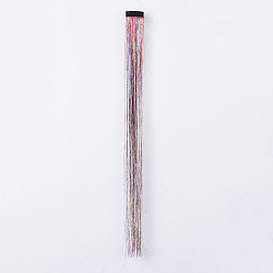 Farbig Mode Damen Haarklammern, mit Pet & Braid Nylon Metallic Cord Haar Perücken, Farbig, 500x35 mm