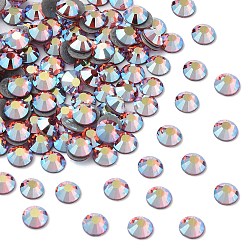 90350 200 Padparadscha AB Камни preciosa® crystal hotfix с плоской основой, чешский хрусталь, круглый(438 11 612 шатон роза вива 12 ®), 90350 200 падпараджа аб, ss 8 (2.3~2.5 мм)