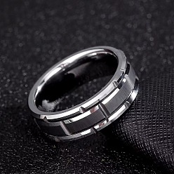 Нержавеющая Сталь Цвет 201 Кольца из нержавеющей стали для унисекс, цвет нержавеющей стали, размер США 11 (20.6 мм)