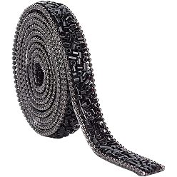 Небесно-голубой 1m исправление страз, с бусинами из ракушек и отделкой из страз, хрустальная лента для шитья со стразами, аксессуары для костюма, голубой, 20 мм