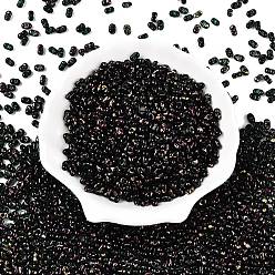 Темно-Зеленый Стеклянные бусины Пикассо, окрашенные распылением, арахис, темно-зеленый, 6x4x3 мм, отверстие : 1.2 мм, Около 4000 шт / фунт