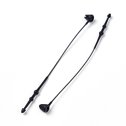 Черный Пластиковые кабельные стяжки, завязки, молнии, чёрные, 65x2 мм