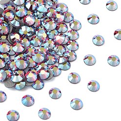 70350 200 Fuchsia AB Камни preciosa® crystal hotfix с плоской основой, чешский хрусталь, круглый(438 11 612 шатон роза вива 12 ®), 70350 200 фуксия ab, ss 16 (3.8~4 мм)