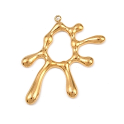 Золотой 304 подвески из нержавеющей стали, очарование солнца, золотые, 35x34x2.5 мм, отверстие : 1.6 мм