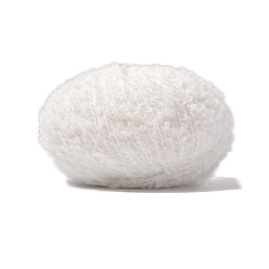 Белый Полиэфирная пряжа, для ткачества, вязание крючком, белые, 1~2 мм, около 218.72 ярдов (200 м) / моток