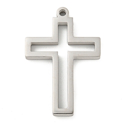 Нержавеющая Сталь Цвет Не тускнеющие 304 подвески из нержавеющей стали с лазерной резкой, корсетное очарование, цвет нержавеющей стали, 32.5x22x2.8 мм, отверстие : 2 мм