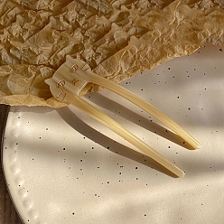 Лимонный шифон Палочки для волос из смолы, заколки для волос на тему кошки палочки для еды, лимонный шифон, 111x3.5 мм