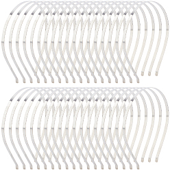 Platino Fornituras de banda para el cabello de hierro, Platino, 145x123x6 mm