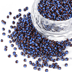 Cornflower Blue 12/0 Glass Seed Beads, Opaque Colours Seep, Cornflower Blue, 2mm, hole: 0.8mm