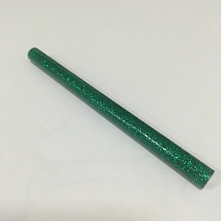 Green Hot Melt Plastic Glue Sticks, Use for Glue Gun, Green, 100x7mm, about 240pcs/1000g