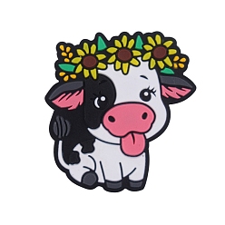 Ярко-Розовый Силиконовые фокусные шарики, крупный рогатый скот, ярко-розовый, 30x25 мм