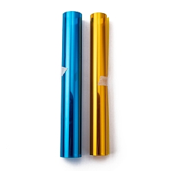 (52) Непрозрачная лаванда 2 набор 2 цвета прозрачный блестящий пэк виниловые ткани целлофан, с ослепительным волшебным зеркальным эффектом, для украшения свадебного реквизита ручной работы, разноцветные, 101x31.5x0.1 см