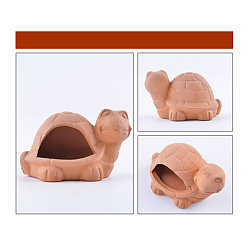 Tortoise Миниатюрный аквариум ручной работы из фарфора, для кукольных аксессуаров, притворяющихся опорными украшениями, черепаховый узор, 104x72x65 мм