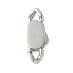 Нержавеющая Сталь Цвет 316 хирургические байонетные застежки из нержавеющей стали, цвет нержавеющей стали, 28x10.5x3.5 мм, отверстие : 4x3 мм