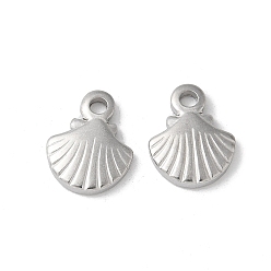 Нержавеющая Сталь Цвет 304 подвески из нержавеющей стали, оболочки прелести, цвет нержавеющей стали, 13x10x1.5 мм, отверстие : 1.8 мм